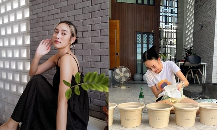 บ้าน "นาว ทิสานาฏ" นางเอก "แม่เบี้ย" คนปัจจุบัน พร้อมมุมโปรดในบ้าน