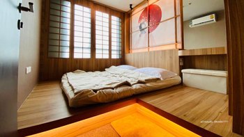 เปลี่ยนคอนโดส่วนตัวเป็นที่พักแบบเรียวกัง ผสานกลิ่นอายญี่ปุ่นดั้งเดิม