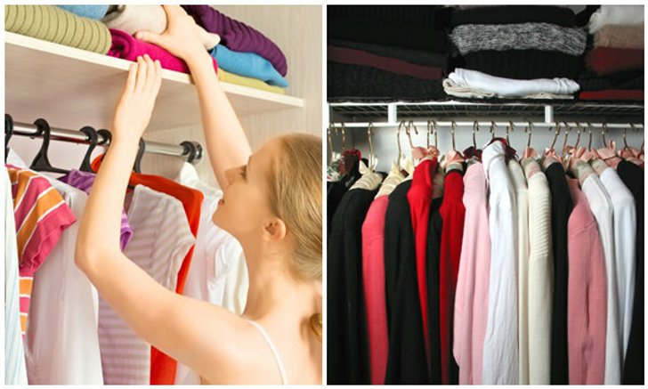 12 เทคนิคง่ายๆ จัดตู้เสื้อผ้า ใช้เวลาแป๊บเดียว