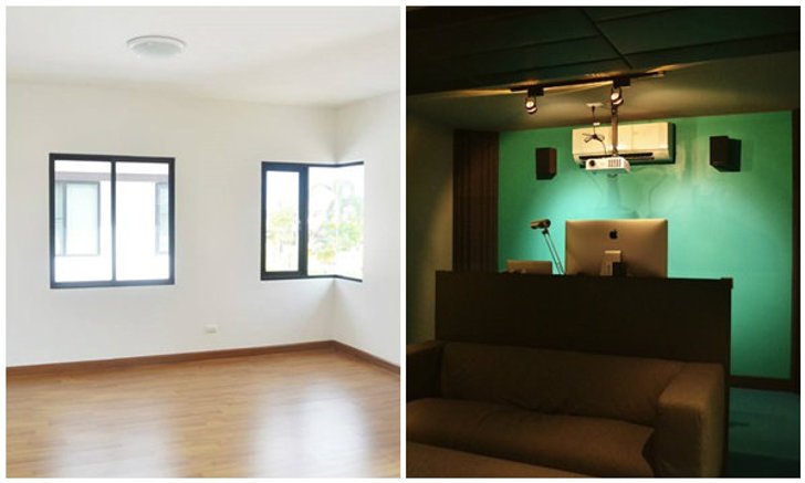 เนรมิตห้องนอนเป็น "โรงหนัง" ในฝัน