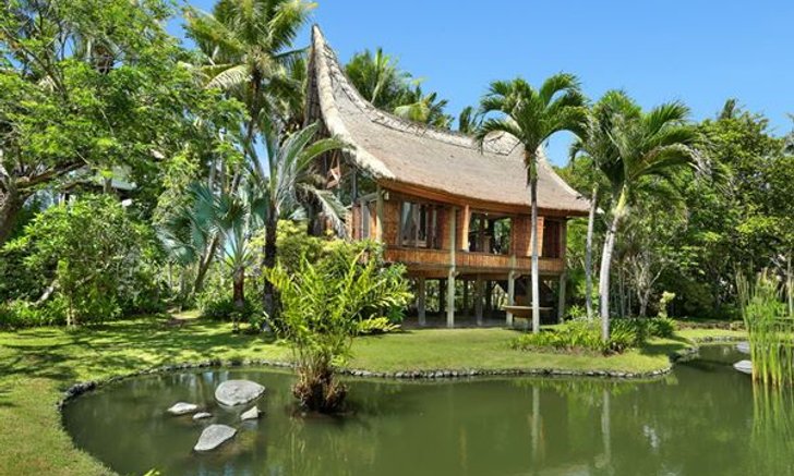 6 วิลล่าหรือบ้านพักตากอากาศ สไตล์บาหลี กับสวนสไตล์ทรอปิคอล