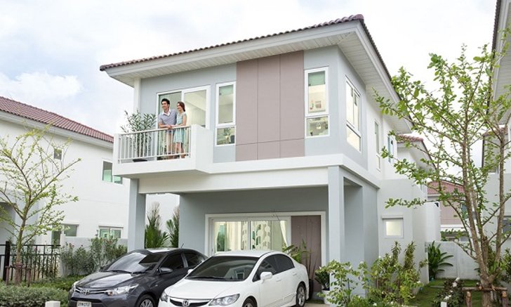 โครงการบ้านใหม่ ติดรถไฟฟ้าสายสีม่วงปี 2559