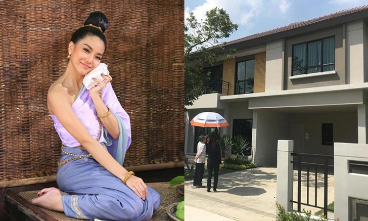 บ้านโมเดิร์นของแม่หญิงจันทร์วาด ‘ปราง กัญญ์ณรัณ’ ตกแต่งเสร็จแล้ว กำลังจะย้ายเข้าอยู่
