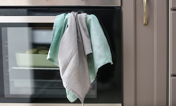 อันตรายของ “ผ้าเช็ดครัว” และวิธีป้องกัน ลดเสี่ยงเชื้อโรค