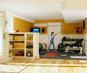 Basement Exercise Room 10                        f          