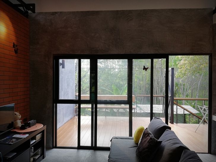 แบบบ้านปูนเปลือย