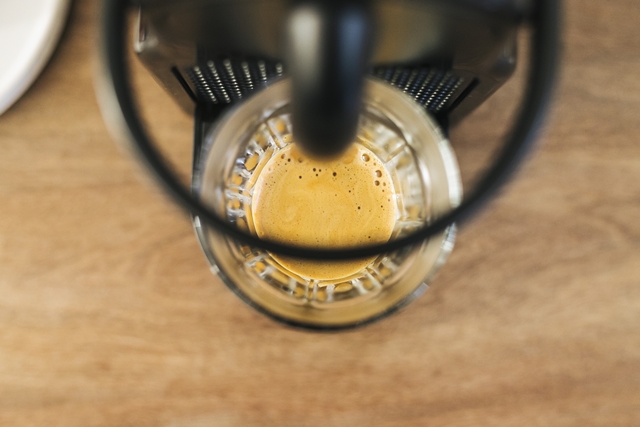 กาแฟ Nespresso จากเครื่องชงกาแฟแคปซูล