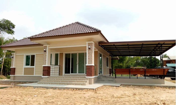 แบบบ้านชั้นเดียวร่วมสมัย