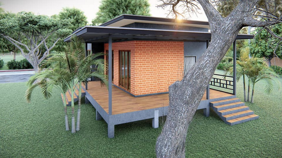 แบบบ้านโมเดิร์นลอฟท์