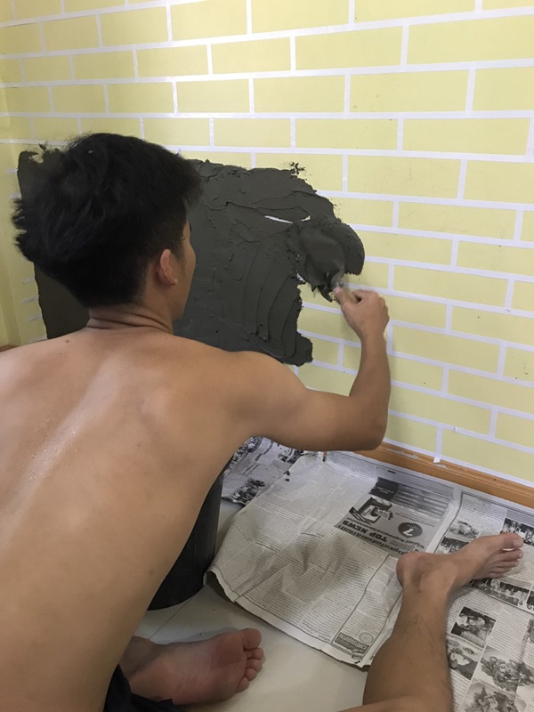 ฉาบปูนกาว