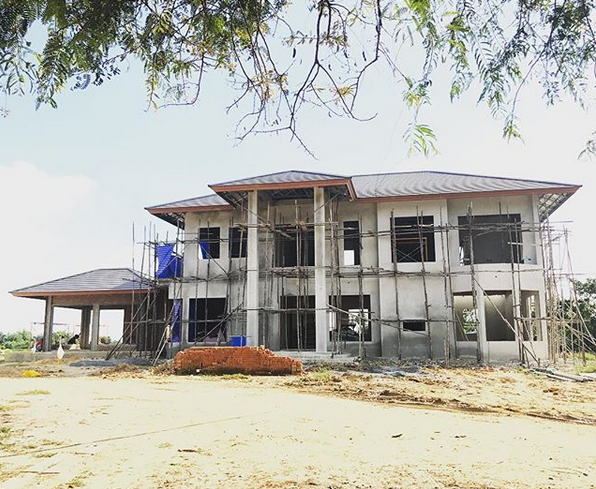 รวมร ปภาพของ จ ะ อาร สยาม สร างบ าน 10 ล านบนท ด น 5 ไร ให พ อ แม ม ห องพ อแก เล งบ นปลายทำสวน ร ปท 14 จาก 27