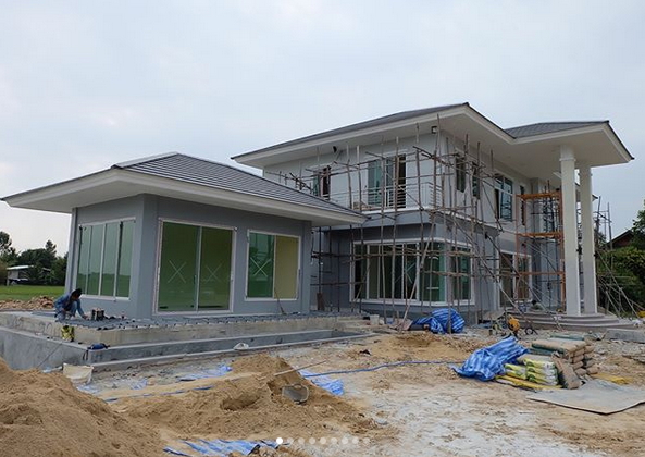 รวมร ปภาพของ จ ะ อาร สยาม สร างบ าน 10 ล านบนท ด น 5 ไร ให พ อ แม ม ห องพ อแก เล งบ นปลายทำสวน ร ปท 5 จาก 27