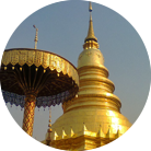 วัดพระธาตุหริภุญชัย วรมหาวิหาร จ.ลำพูน