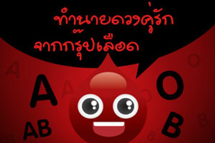 เกมทายใจทายดวงคู่รักตามกรุ๊ปเลือด