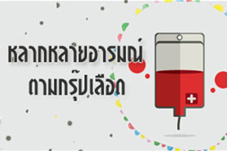 เกมทายใจอารมณ์ของคนแต่ละกรุ๊ปเลือด