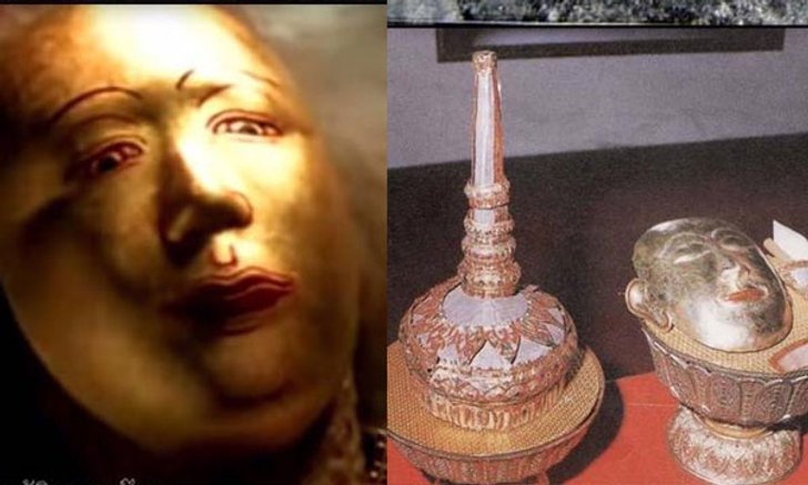"การถวายหน้ากากทองคำ และหักหวี" ในพิธีสรงน้ำพระบรมศพ