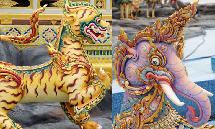 สุดยิ่งใหญ่ตระการตา สัตว์หิมพานต์ประดับ "พระเมรุมาศ ร.๙”