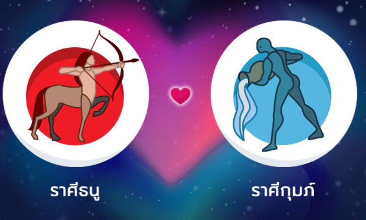 ผลทำนายดวงสมพงศ์ของชาว ราศีธนู กับ ราศีกุมภ์ โดยอาจารย์ลี่