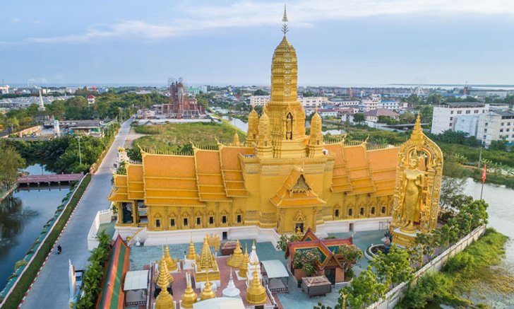 งาน “สัปดาห์วิสาขบูชา – อัฏฐมีบูชา” สักการะพระบรมธาตุสี สร้างบารมี กวนข้าวทิพย์ ฟังเทศน์คาถาพัน