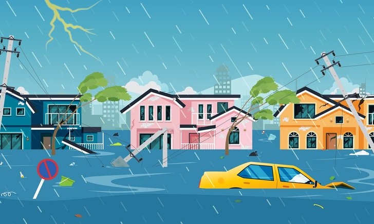 .ฝันว่าน้ำท่วม ฝันว่าน้ำท่วมบ้าน หมายความว่าอย่างไร พร้อมเลขให้โชค.