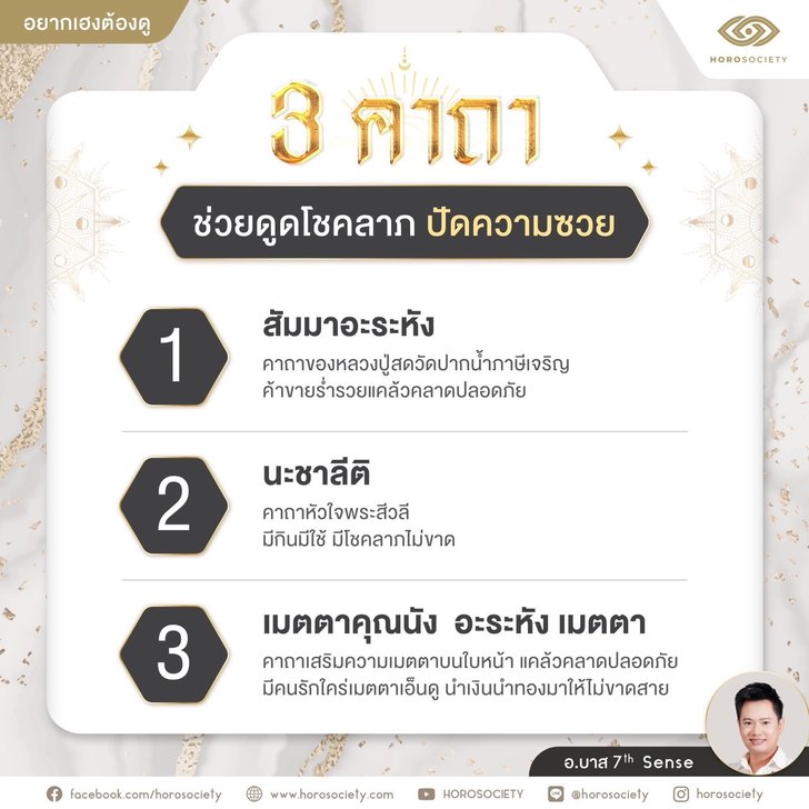 คาถาโชคลาภ