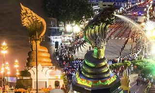 “พญาศรีสัตตนาคราช” แลนด์มาร์คอันศักดิ์สิทธิ์ จ.นครพนม!