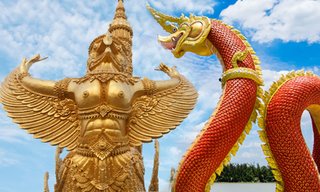 เรื่องเล่า "พญาครุฑ และ พญานาค" เหตุใดจึงไม่ถูกกัน ?