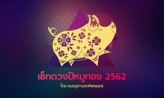 หมอดูตาบอดทิพยเนตร เปิดไพ่ดูดวง "ปีหมูทอง 2562" ใครรุ่ง ใครร่วง