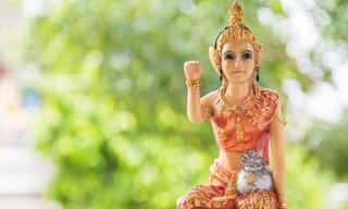 คาถาบูชานางกวัก ของหลวงพ่อกวย วัดโฆษิตาราม คาถาโบราณสุดขลัง