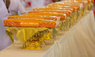 คำถวายผ้ากฐิน พร้อมบทสวด และความหมาย เข้าใจง่ายในบทเดียว