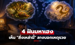 ฝันเห็น 4 สิ่งนี้ชีวิตกำลังจะเปลี่ยน! เผยความหมาย "ฝันมหาเฮง" ลางบอกเหตุรวยที่คนโบราณการันตี