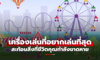 แบบทดสอบจิตวิทยา ไปสวนสนุกอยากเล่นเครื่องเล่นไหน? เผยสิ่งที่ชีวิตคุณกำลังขาด