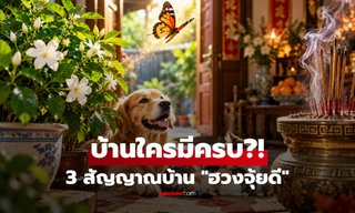 บ้านใครมีบ้าง? 3 สัญญาณ "ฮวงจุ้ยดี" เรียกทรัพย์-โชคลาภ แต่ถ้าเกิด 1 สิ่งนี้อย่าเพิ่งดีใจ!