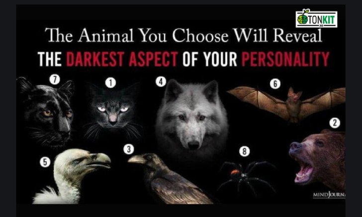 เลือกสัตว์ 1 ใน 8 ชนิดนี้ เพื่อเปิดเผยด้านมืดในตัวคุณ!