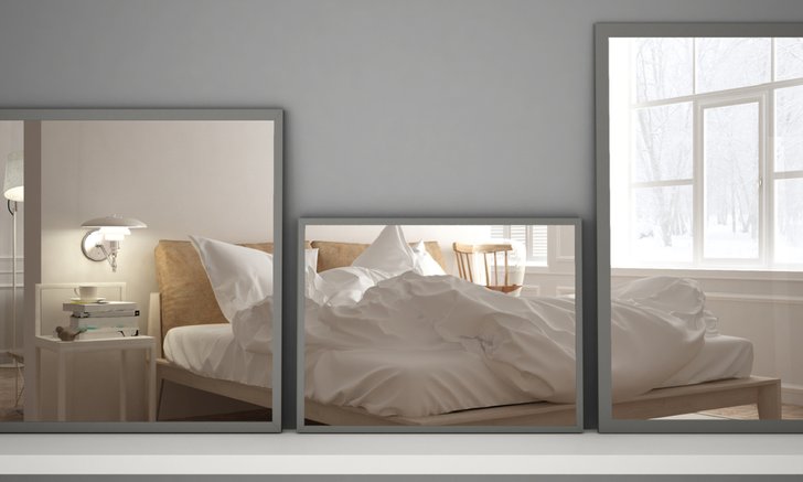 .ฮวงจุ้ยห้องนอน ติดกระจกได้ไหม ติดกระจกตรงไหนดี.