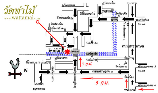 แผนที่วัดท่าไม้