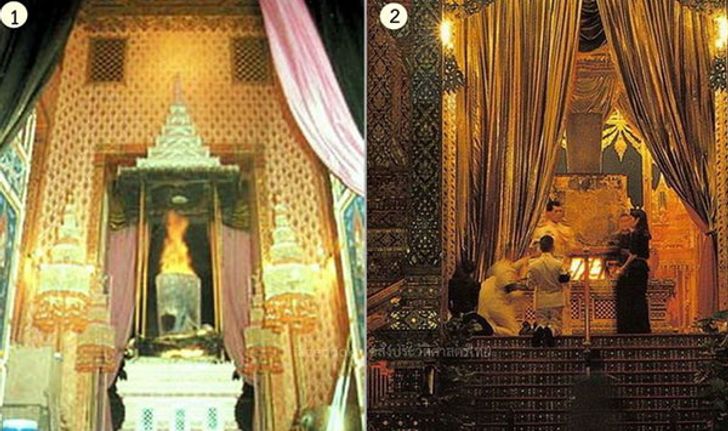 "รูปแบบและธรรมเนียม" ในการพระราชทานเพลิงพระศพ