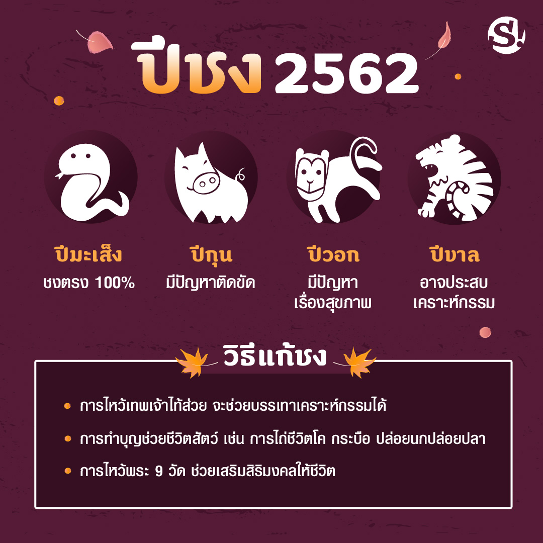 ปีชง 2562