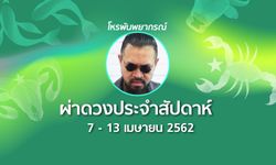 โหรพันพยากรณ์ ผ่าดวงประจำสัปดาห์ 7 – 13 เมษายน 2562