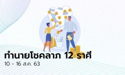 ทำนายโชคลาภ 12 ราศี วันที่ 10 - 16 สิงหาคม 2563