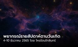 พยากรณ์รายสัปดาห์ตามวันเกิด 4-10 ธันวาคม 2565  โดย โหรรัตนโกสินทร์