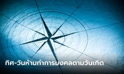 ทิศให้โทษ วันห้ามทำการมงคล ตามวันเกิด