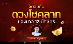 จัดอันดับดวงโชคลาภของชาว 12 นักษัตร โดย อ.นำ เสขบุคคล