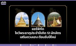 แชร์พิกัด ไหว้พระธาตุประจำปีเกิด 12 นักษัตร เสริมดวงเฮง ต้อนรับปีใหม่