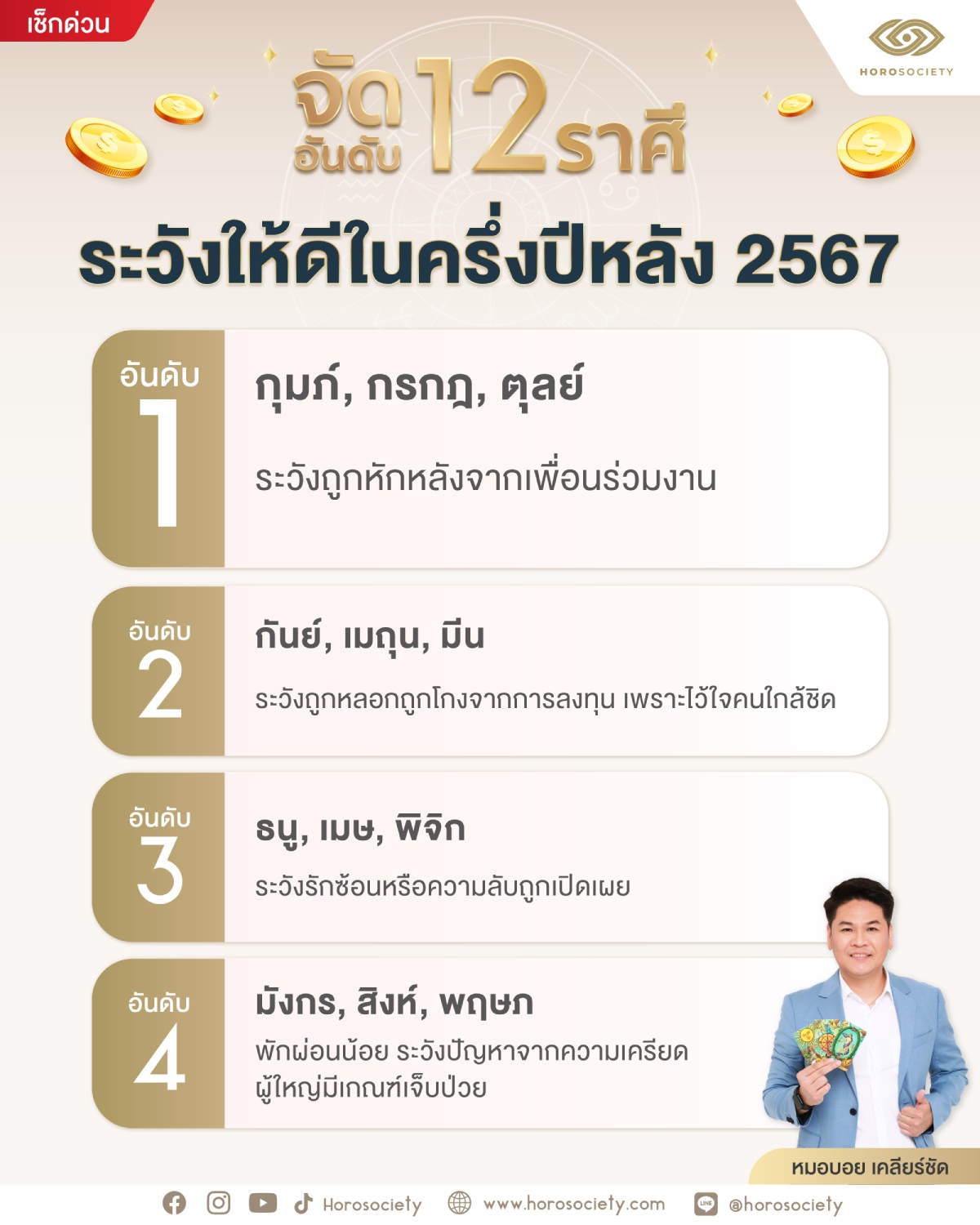 ดวงครึ่งปีหลัง 2567