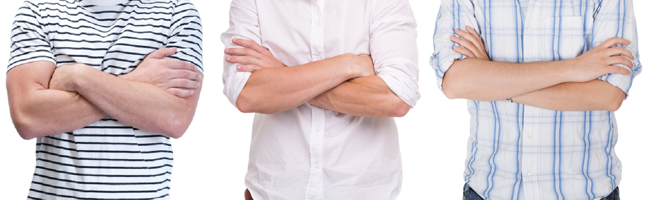 ทายนิสัย ท่ากอดอก