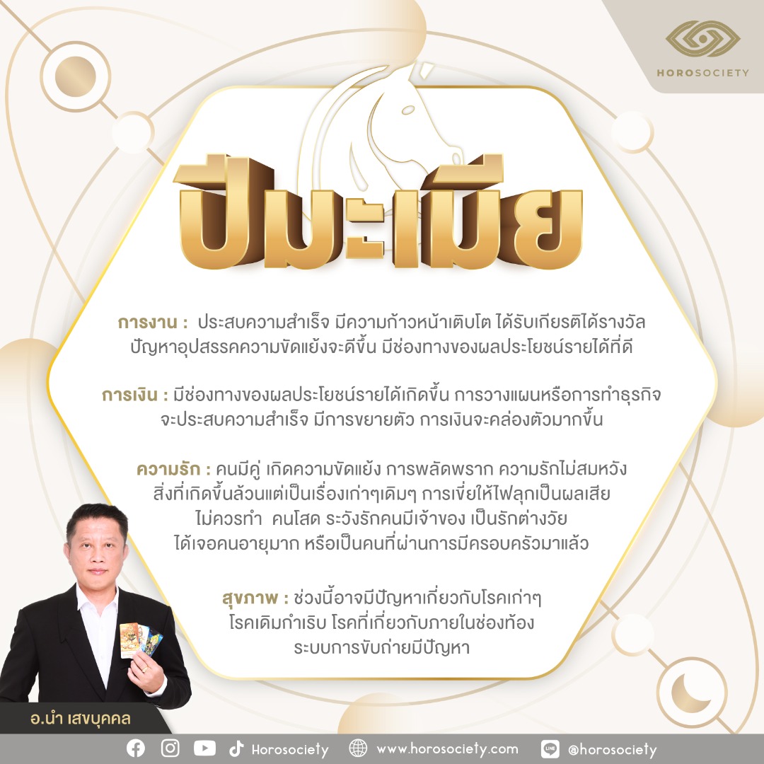 ดวง 12 นักษัตร เดือนตุลาคม 2566 โดย อ.นำ เสขบุคคล