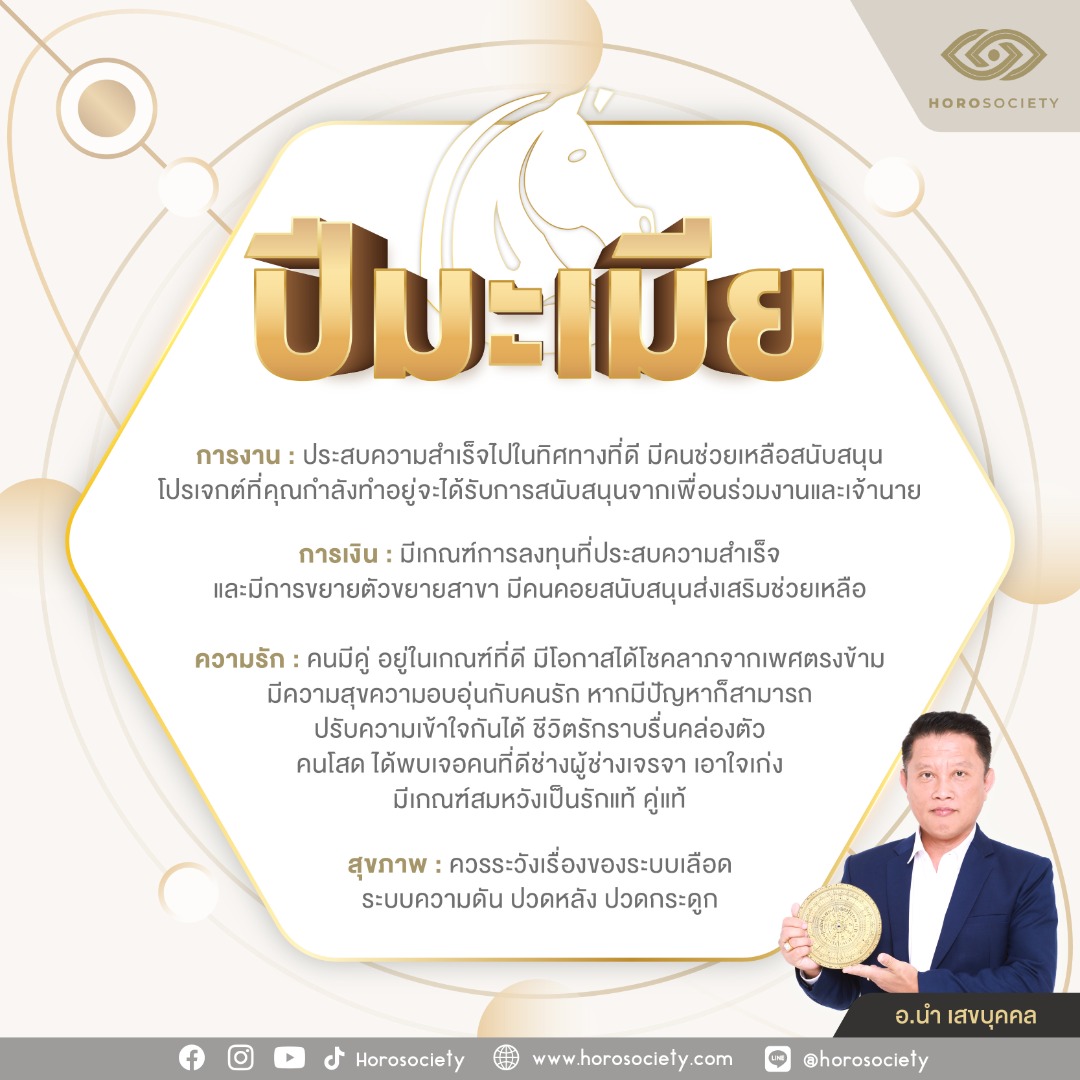 ดวงรายเดือนธันวาคม 2566 โดย อ.นำ เสขบุคคล