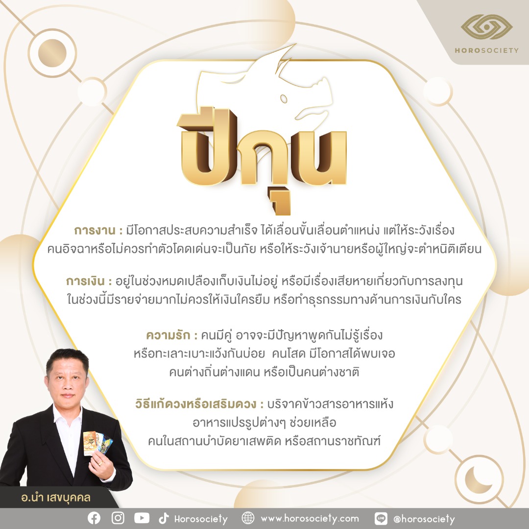 ดวงชะตา 12 ปีนักษัตรประจำเดือนมกราคม 2567 