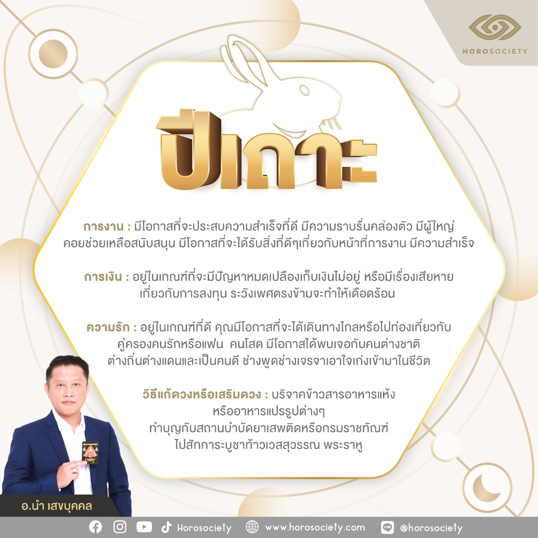 ดวงชาว 12 นักษัตร ตุลาคม 2567 โดย อ.นำ เสขบุคคล